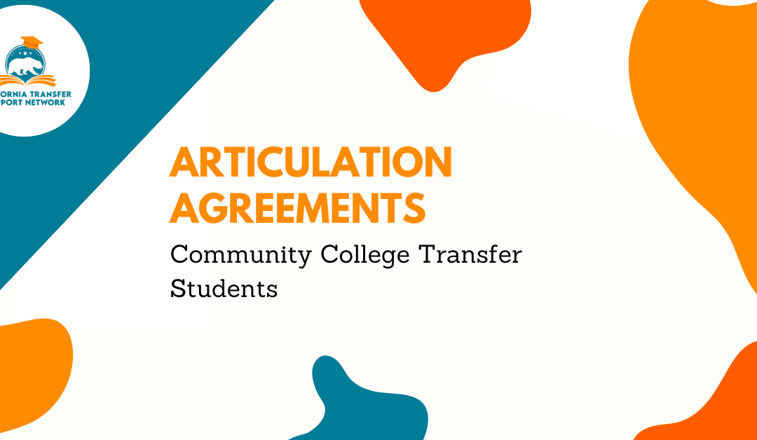 Community College Transfer Students Articulation Agreement