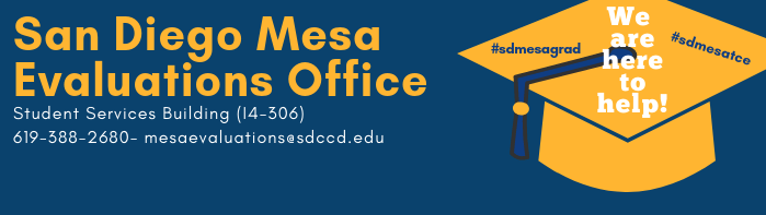 San Diego Mesa Evaluations Header - California Transfer Support Network