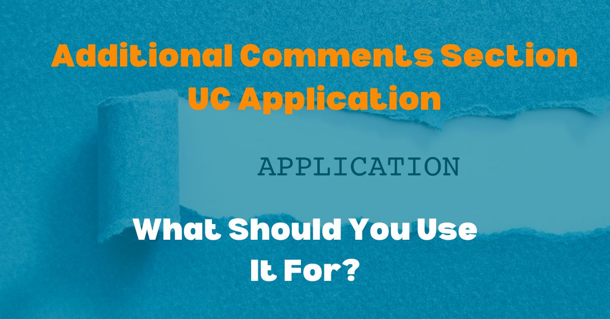 does the uc application have a personal essay