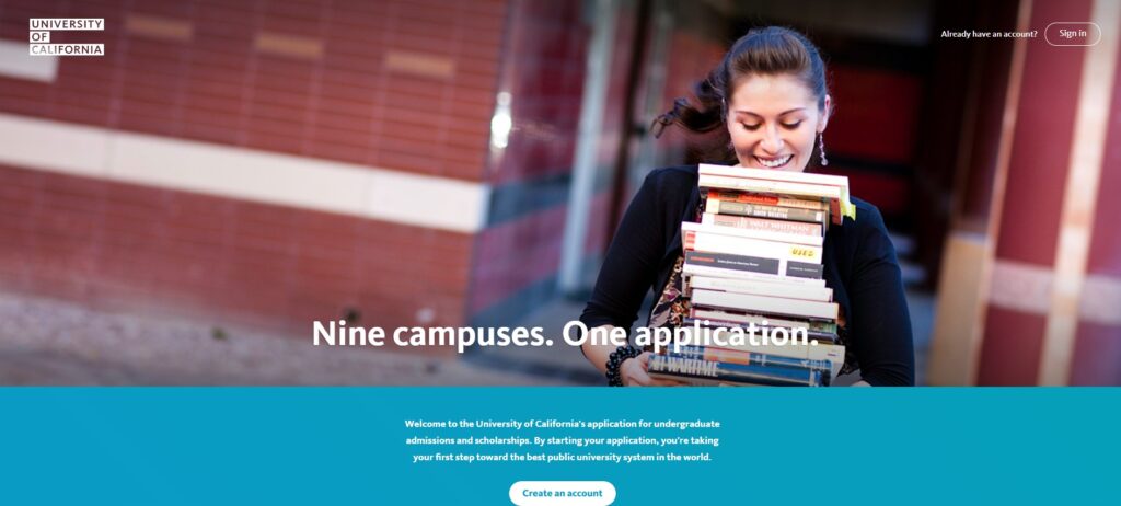UC Application Portal Nine Campuses One Application - California Transfer Support Network