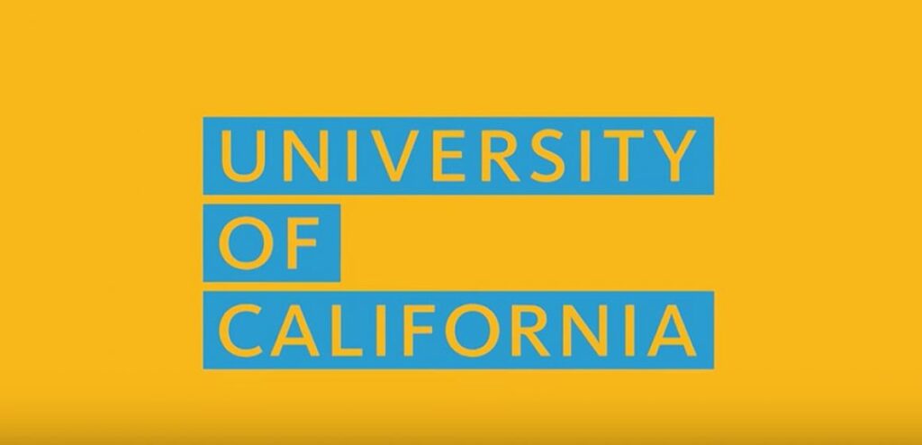University of California Yellow Background Blue Block Letters - California Transfer Support Network