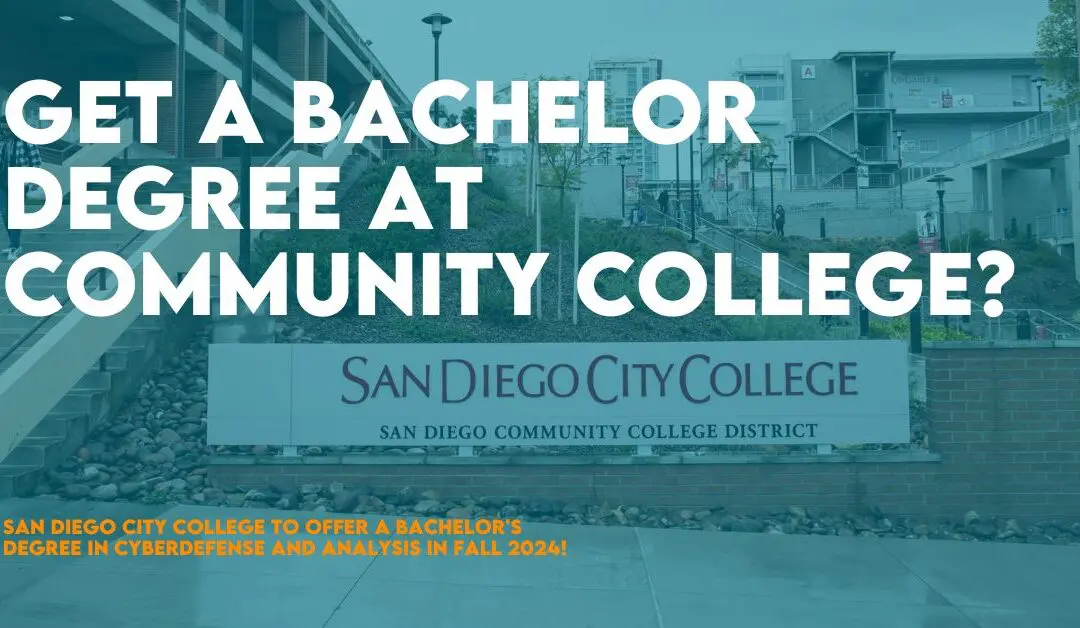 San Diego City College to Offer Bachelor’s Degree Starting in Fall 2024